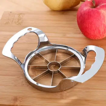 

Stainless Steel Apple Cutter Slicer Multi-function Fruit Vegetable Divider Corer 8 Blades Splitter Kitchen Gadget LX4456