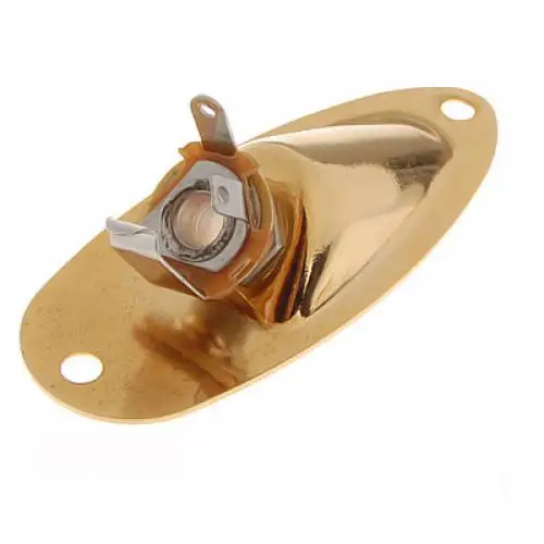 Quality Golden Output Jack Socket Suitable For Electric Guitars Stratocaster Similar Guitars