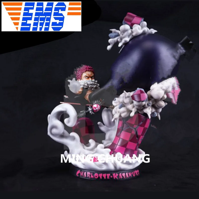 ONE-PIECE-Statue-Dessert-Three-Star-Bust-Charlotte-Katakuri-Full-Length-Portrait-GK-39CM-Action-Figure