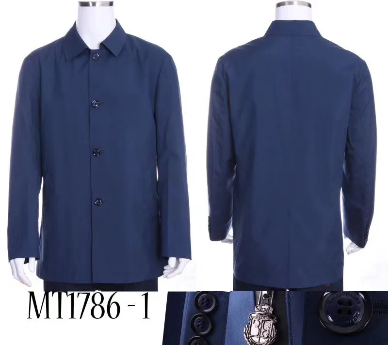 TACE& SHARK пиджак миллиардера для мужчин Стиль Осень Мода Комфорт сплошной цвет Высокое качество джентльмен