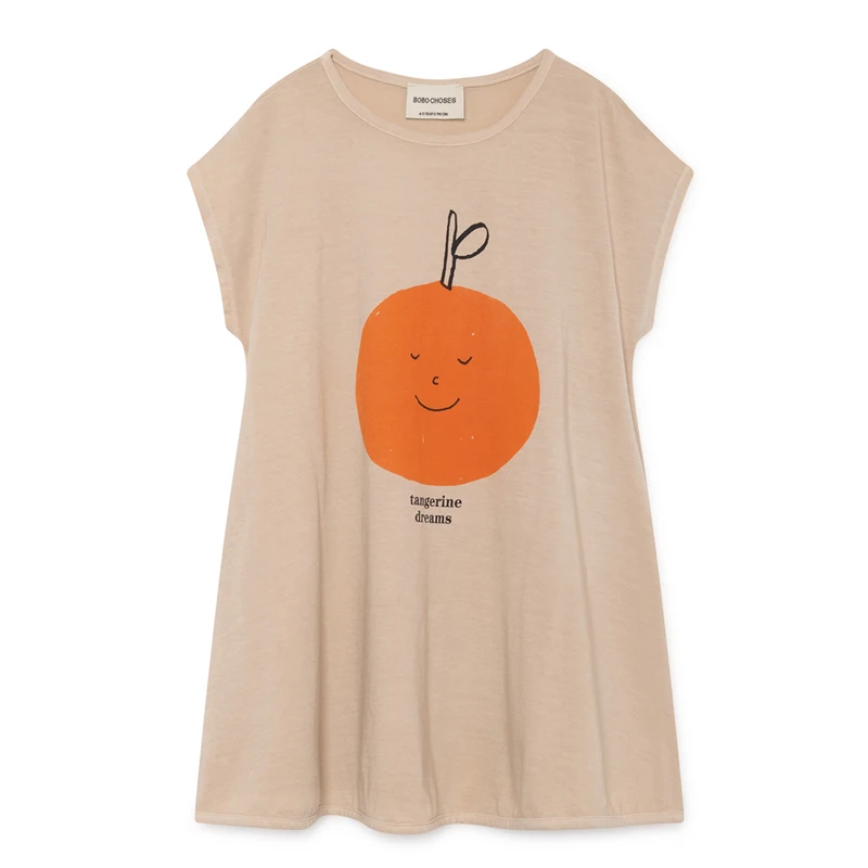 PRE-SALE 2019 Summer Bobo Choses Cotton Toddler Baby Girls Dress High Quality Casual Kids Dress For Girl Clothes Gift 1-9Y