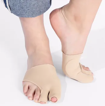 2Pcs New Design Big toe Bunion Guard Hallux Valgus Orthopedic Corrector Protector Sleeve Toe Separator Foot Care