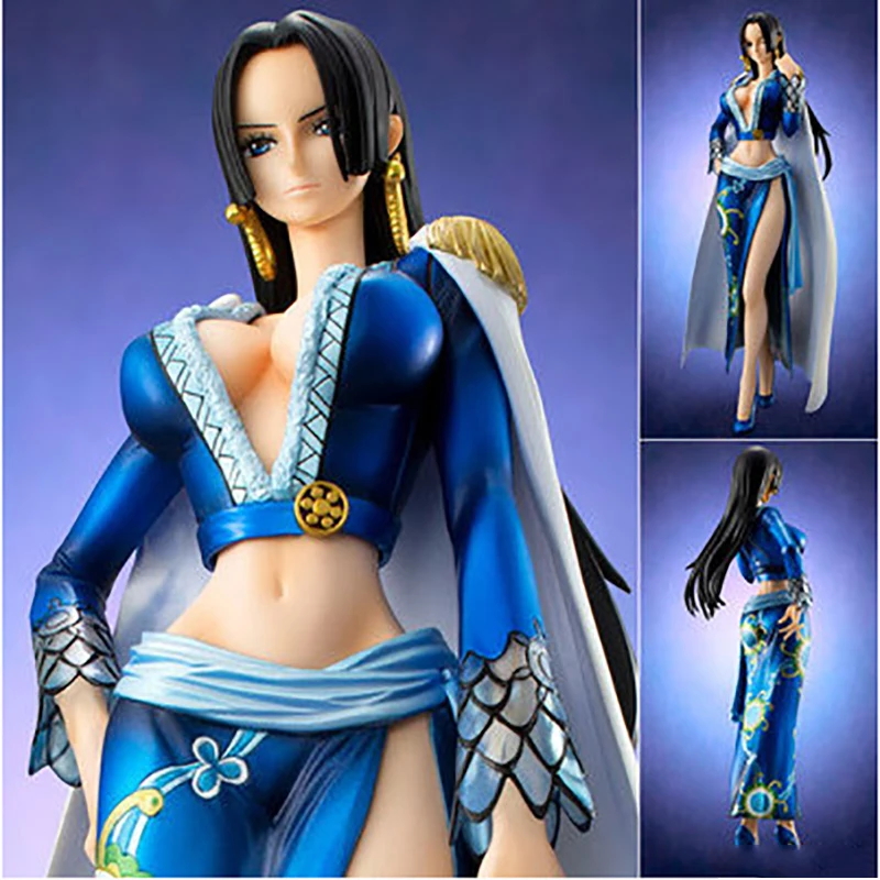 2017 Japanese Anime One Piece Figurine Queen Boa H...