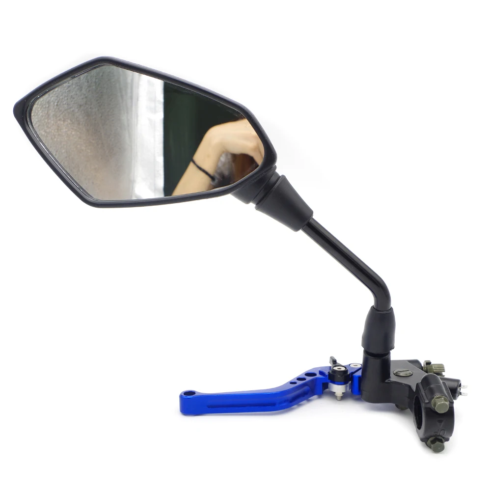 

with mirror CNC motorcycle Hydraulic Clutch Brake Lever Master Cylinder for aerox bmw s1000rr adelin nmax 155 suzuki bandit 600