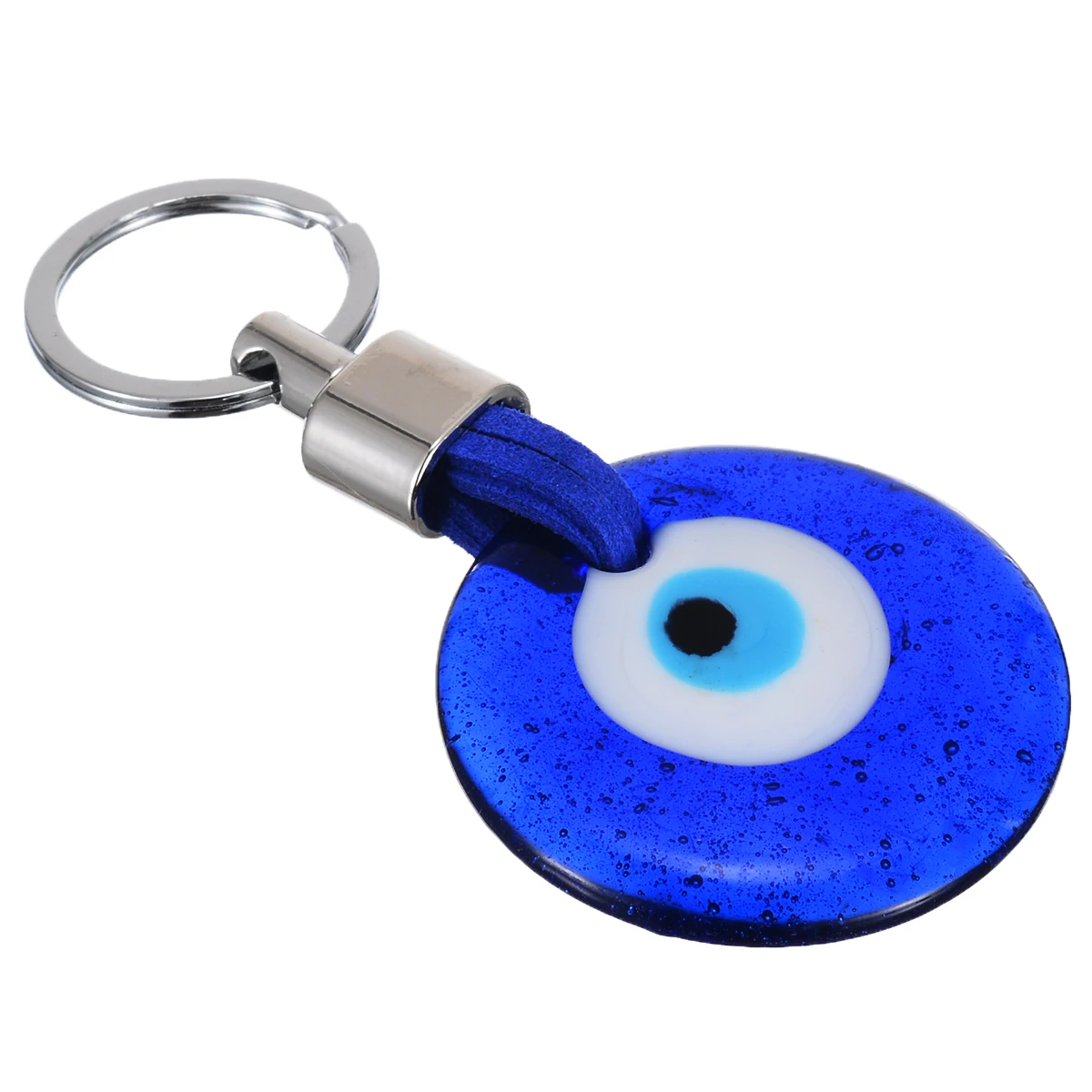 1pc New Blue Evil Eye Pendant Keyring Bag Hanging Pendant Blessing Protection Decoration Keychain