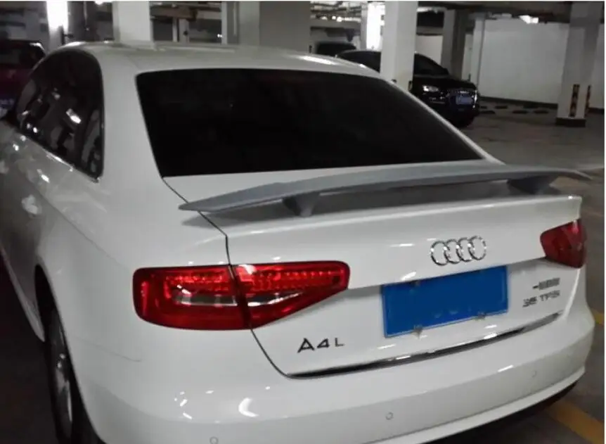 ABS Грунтовка заднего крыла багажника спойлер крыло подходит для AUDI A4 B7 B8 B9 1995 2019