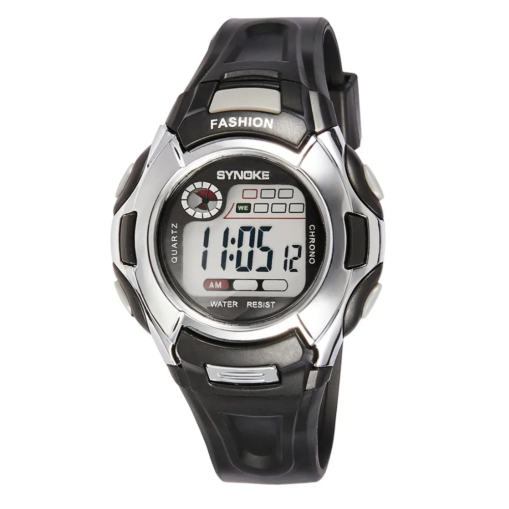 Sport Kids Watches Timer Digital Wristwatches Alarm Chrono 30M Waterproof Children Watch Student