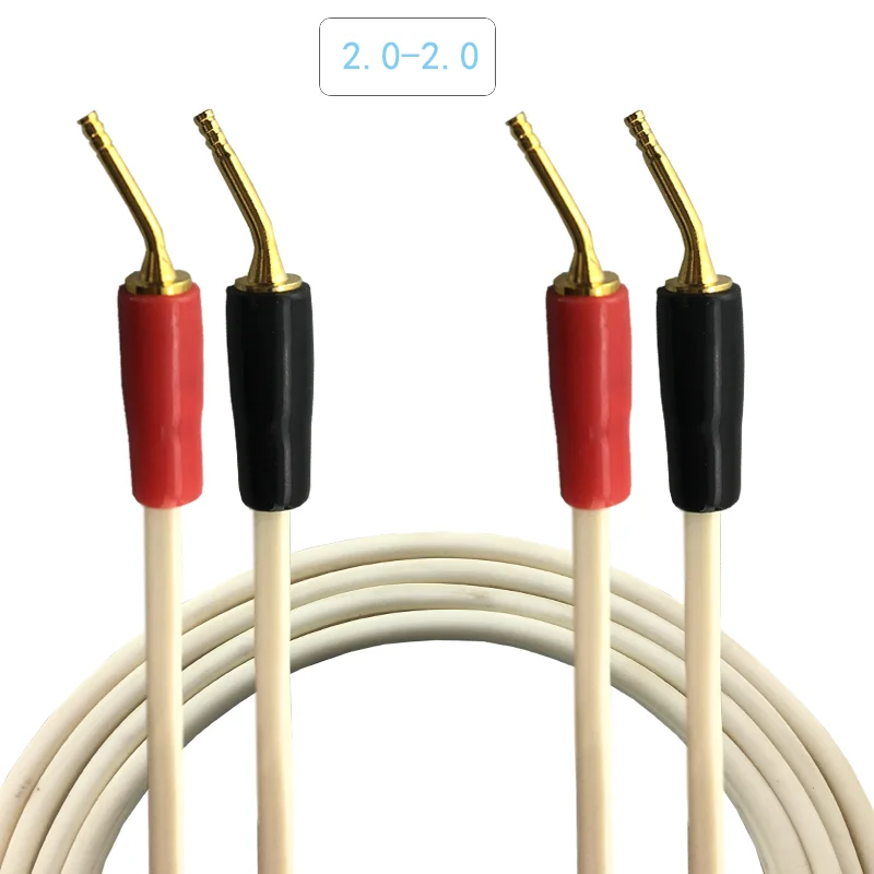High Quality Banana Speaker Cable Multimedia Home Theater Amplifier DVD Audio Cable Gold Plated