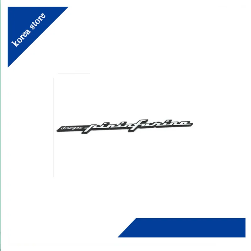 

PININFARINA Letter Decal EMBLEM Badge For Hyundai Kia all car modification LAVITA MATRIX TIBURON Tuscani Sonata i45 Optima K5