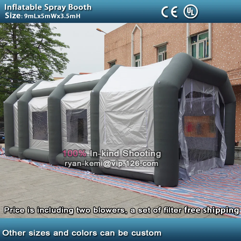 inflatable spray booth inflatable car paint tent portable outdoor inflatable spray paint cabine