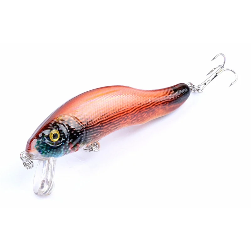 Amlucas Minnow pesca de señuelo duro cebo 9 cm 12,9G Wobblers Crankbait artificiais para pesca Swimbait pesca accesorios WE77