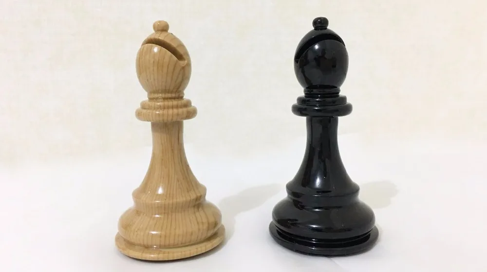 Пластиковая имитация деревянных шахматных фигур, высота короля 109 мм, процесс обшивки и металлическое усиление шахматной игры Chessman IA5