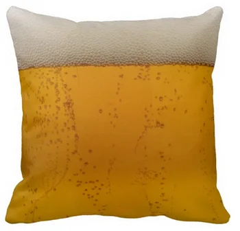 

Free Shipping Funny a Bottle of Beer Bubbles Drink Beer Throw Pillow Cases for 14x14 16x16 18x18 20x20 24x24 inch Nice Cushion