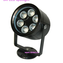 Сертификат Европейского соответствия, сертификат независимого Испытательного и сертификационного из водонепроницаемого материала с высокой мощностью 6 Вт наружный точечный светодиодный светильник, светодиодный прожектор, хорошее качество, DS-06-23-6W, 110 V/220VAC, гарантия 2 года