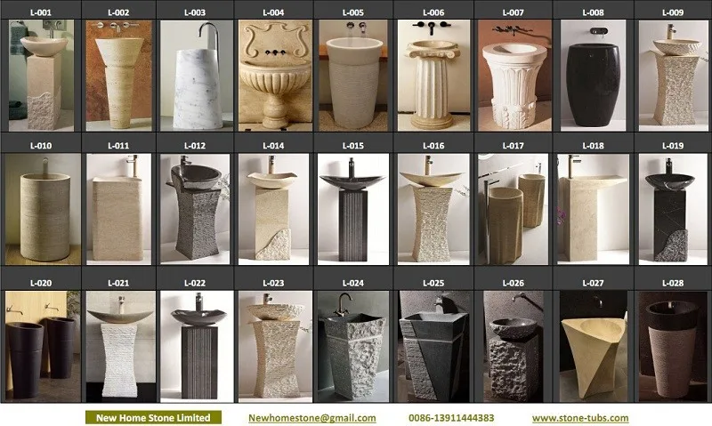 pedestal-sinks-from-New-Home-Stone