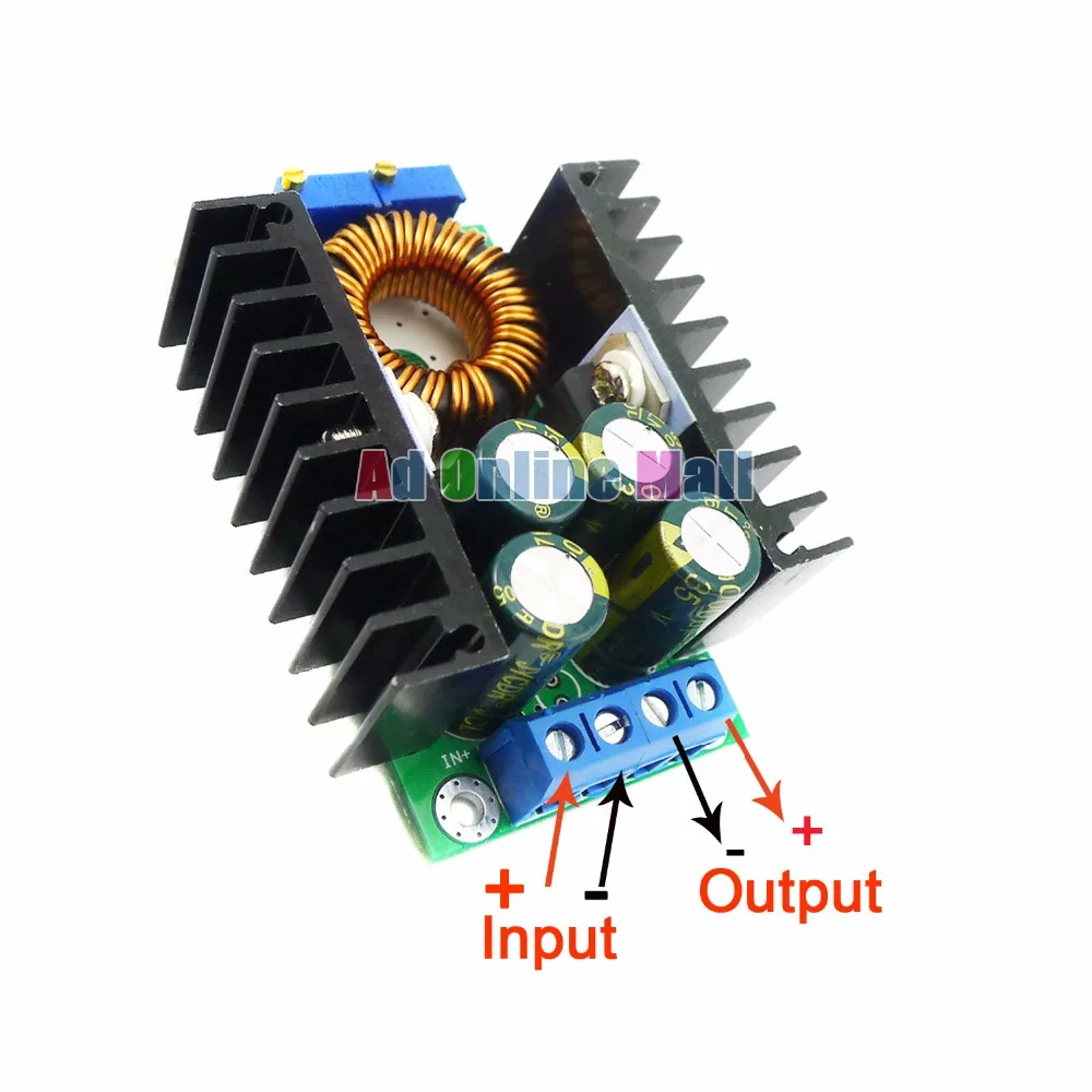 DC CC C D CV 9A 300W понижающий модуль питания 5 40 В до 1 2 35 в преобразователь|buck converter|power
