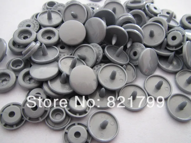 

Free shipping 20 sets KAM B13 Metallic Medium Silver color snap button for sewing baby color plastic fastener snap button