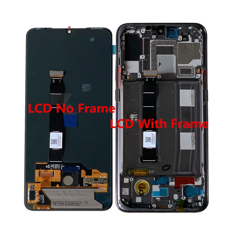 6 39 "Оригинальный ЖК дисплей Supor Amoled M & Sen для Xiaomi 9 Mi9 MI рамка экрана + дигитайзер