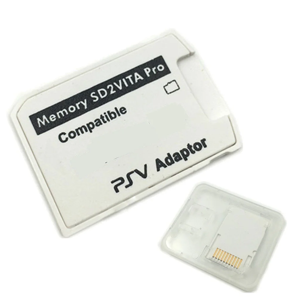 

V5.0 2VITA PSV Pro Adapter Durable For PS Vita 3.60 Micro Memory Card SMA 8 SD998