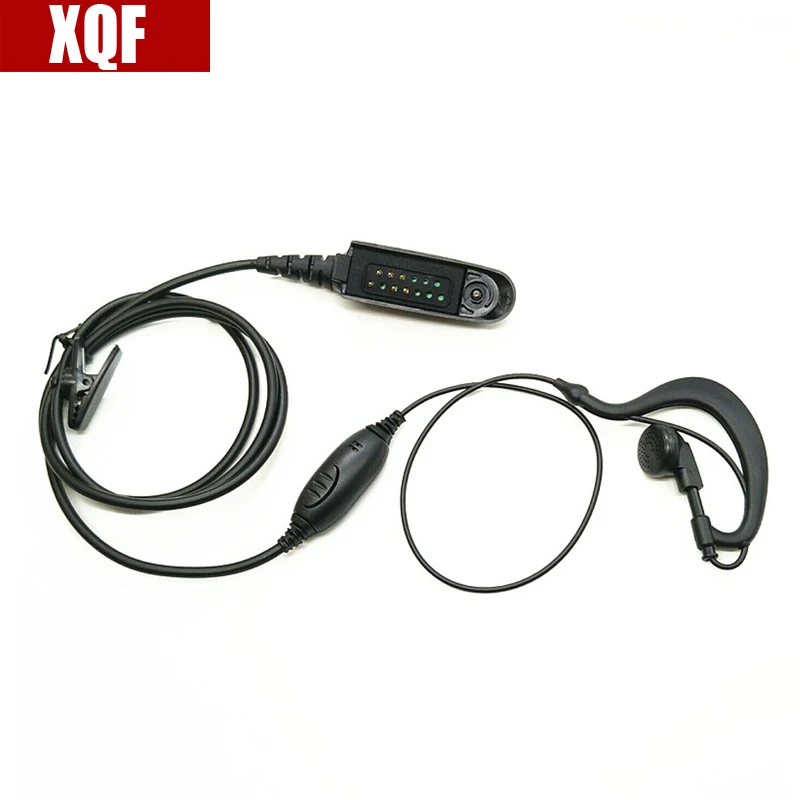XQF Новый M4 PTT VOX MIC наушник для Motorola Radio HT750 HT1250 GP328 GP329 GP340 GP380 MTX850 PRO5150 черный |