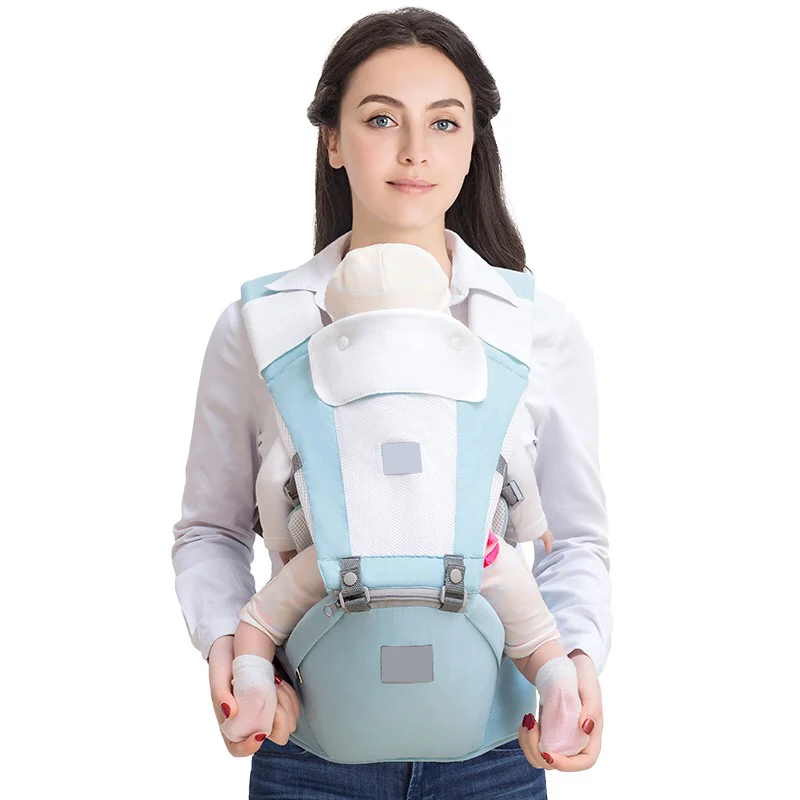 

Baby Carriers Breathable Wrap Sling Carrier Newborn Adjustable Waist Stool Cotton Pouch Wrap Baby Accessories