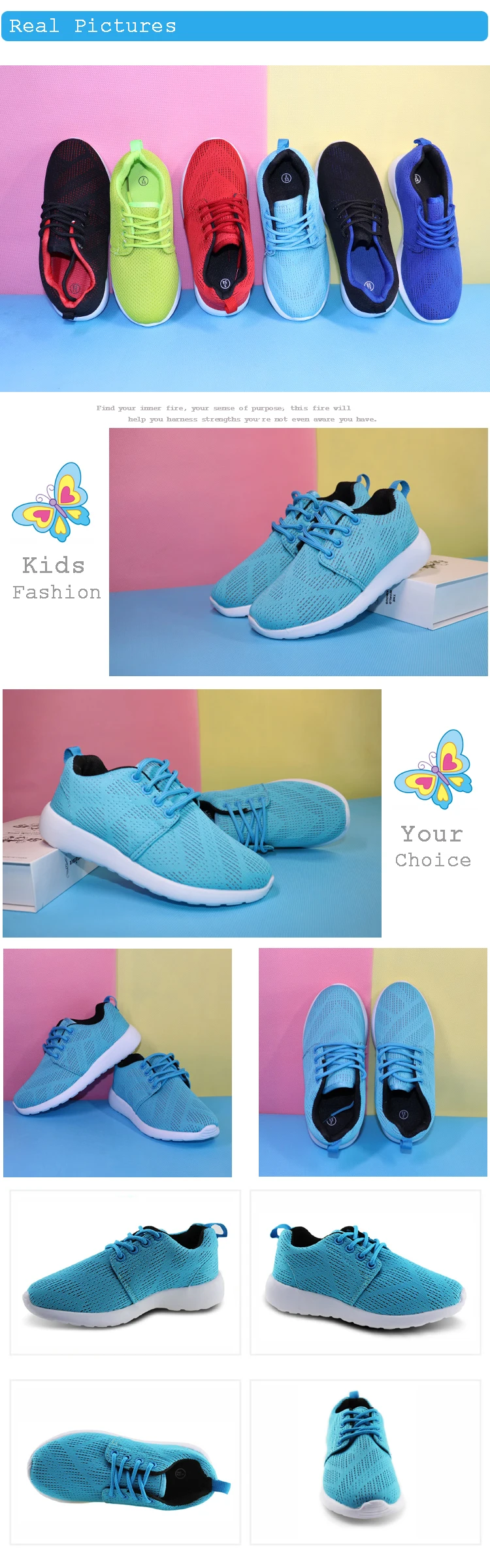 Студенческая школьная обувь для мальчиков уличная спортивная обувь для девочек кроссовки детские дышащие однотонные кроссовки