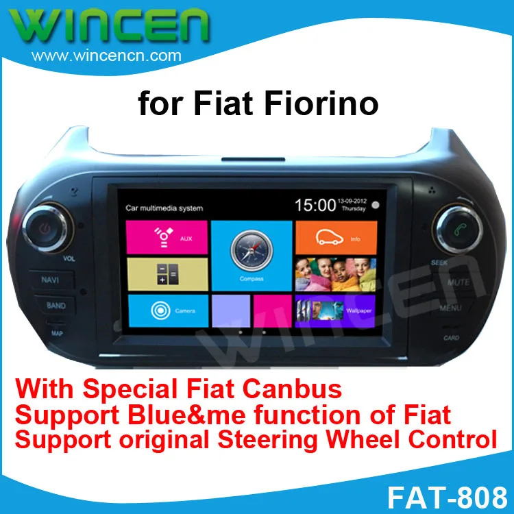 Perfect 6.2 inch Car DVD GPS Player for Fiat Fiorino With GPS DVD IPOD BT RDS Radio USB SD function Free Shipping 0