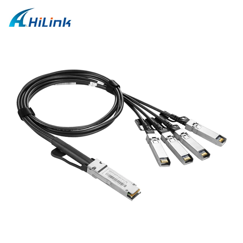 

Free Shipping!5pcs a lot 1M Switch Direct Attach Copper QSFP 40G QSFP to 4 SFP+ Passive QSFP-4SFP10G-CU1M DAC Cable