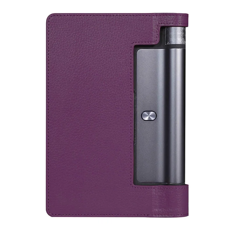 Чехол-подставка из искусственной кожи для lenovo Yoga Tab 3 10X50X50 M X50L X50F 10,1 дюймов планшетов - Цвет: Фиолетовый