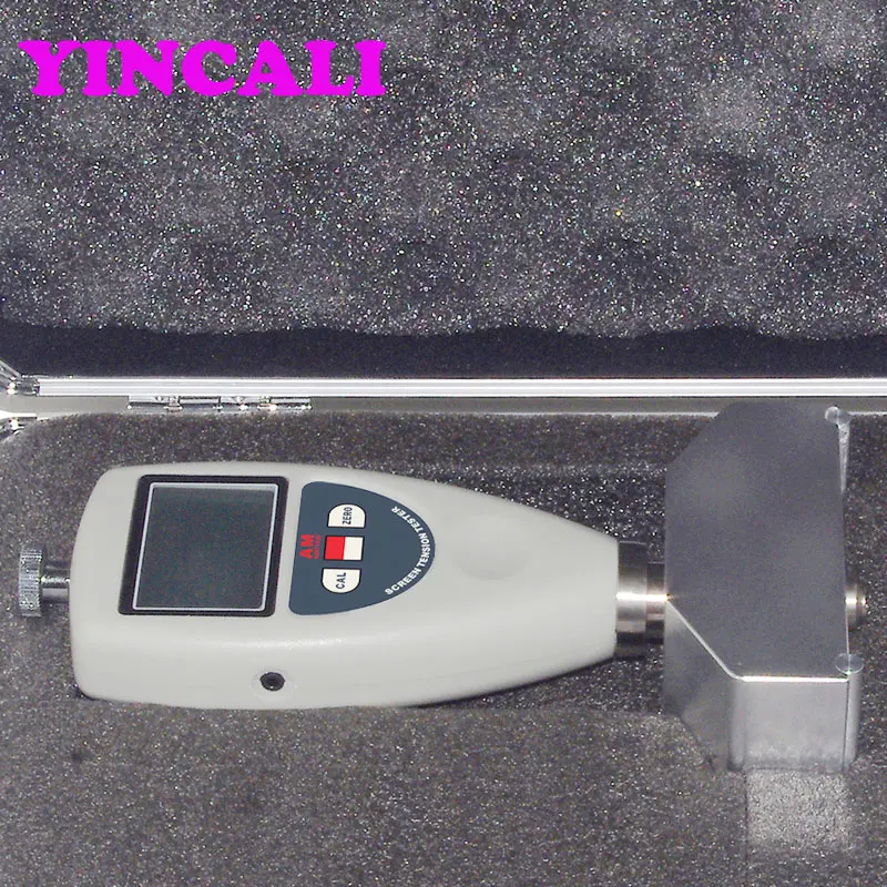 

High Resolution Screen Tension Tester Gauge AS-120N Digital Screen Tensiometer Wire Steel Mesh Tester Measures Range 7~40 N/cm