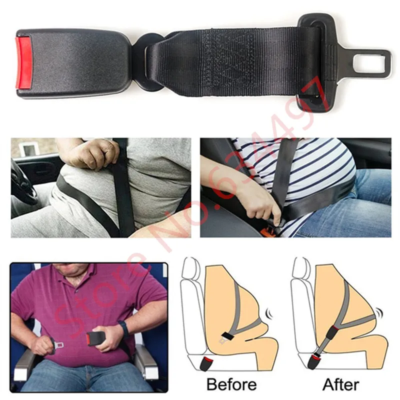 

Car Auto Safety Seat Belts & Padding Extender Child Seat Extension Buckle Lengthening Safety Belt 21mm Tongue Extension Seatbelt