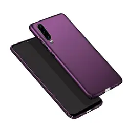 Роскошные Тонкий Жесткий ПК чехол для huawei P30 P 30 крышка чехол для телефона Пластик матовое задняя крышка для huawei P30 чехол 6,1 дюймов