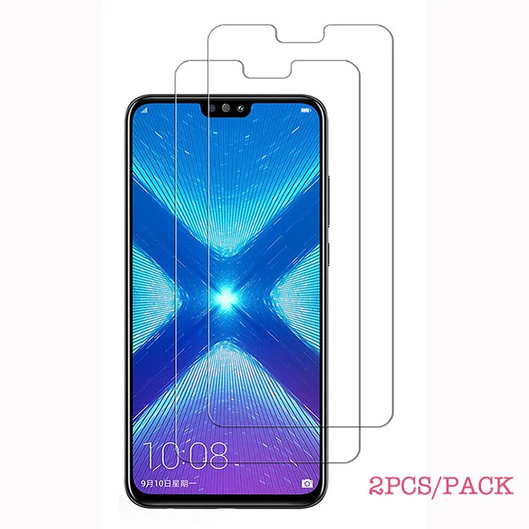 

2pcs 9H glass protective For honor 8s tempered glass for huawei honer honor8s 8 s s8 glas screen protector phone safety film