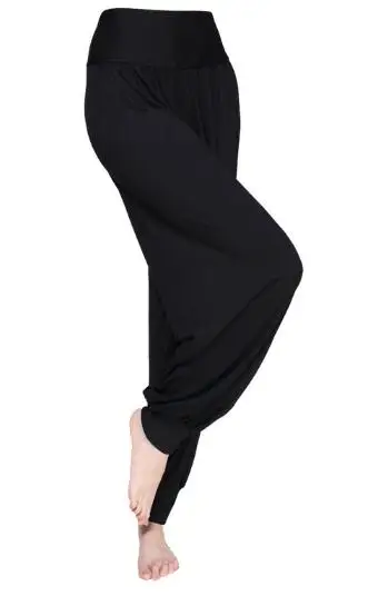 2 Oversize Модальные ткани брюки фитнес Йога Танец дома отдыха свободные широкие брюки фонари брюки спортивные брюки - Цвет: 2