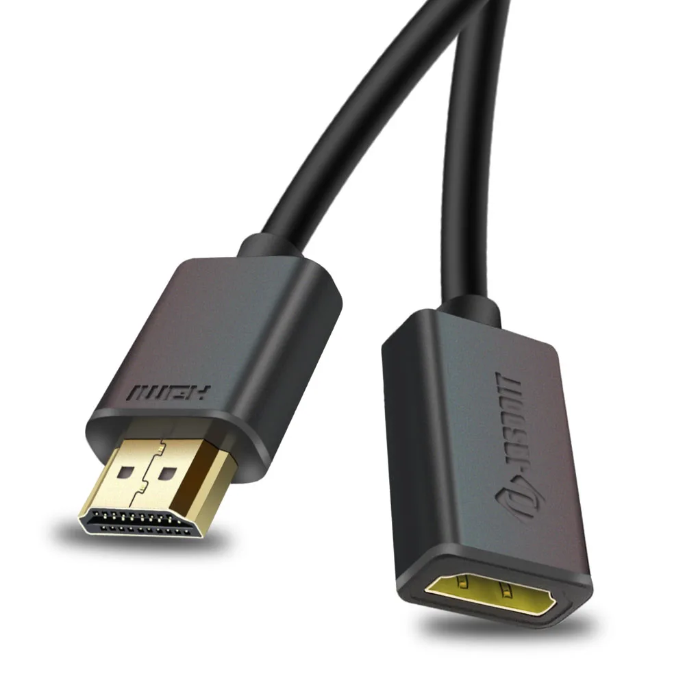 HDMI تمديد الكابلات الذكور إلى الإناث موسع HDMI كابل 25 سنتيمتر 1 M 3D 1080 P 1.4/2.0 V ل HDTV كمبيوتر محمول LCD XBOX PS3 العارض