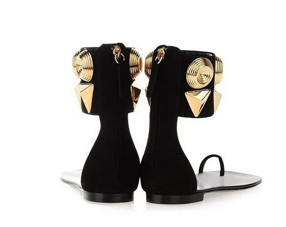 Модельные туфли с золотыми блестками; Лидер продаж; черные замшевые сандалии с манжетами на лодыжке; женские босоножки на тонком высоком каблуке с вырезами