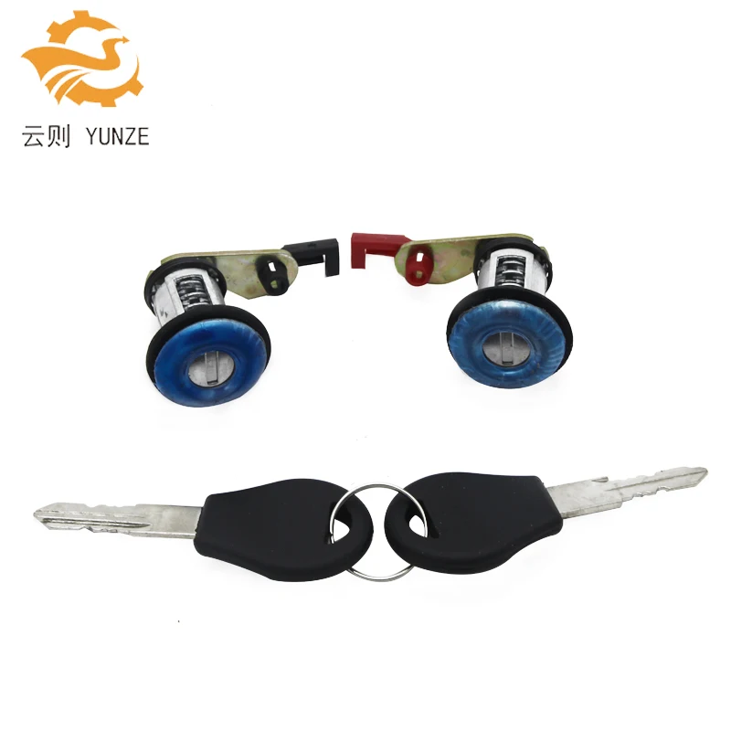 

Front Left Right Door Lock Set with 2 Keys for Nissan SUNNY MK3 1990-2001