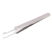 Инструмент для устранения угрей черных точек из нержавеющей стали BellyLady для прыщей, черных точек Пинцет для снятия скоб с двойной головкой набор игл для акне 3 шт./компл