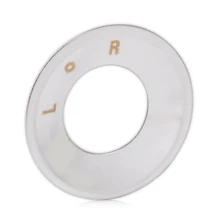 beler Chrome Car Door Rearview Mirror Switch Knob Decoration Cover Sticker Trim For Chevrolet Cruze 2009-2015 Malibu 2012-2014