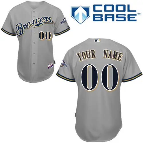 personalized milwaukee brewers jersey