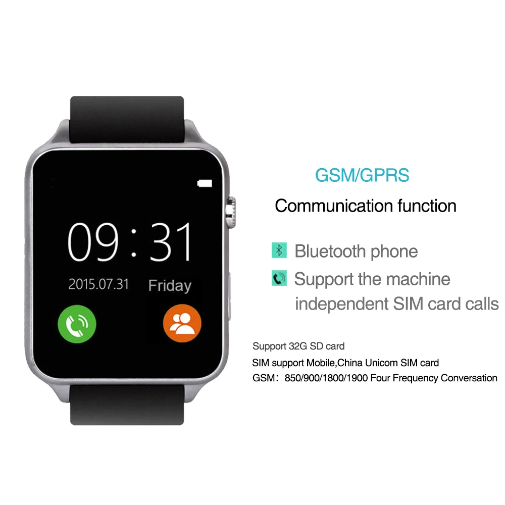 kaimorui Smart Watch GT88 Sleep Monitor Pedometer Smart Electronics Support Heart Rate Monitor for IOS Android Smart Watches