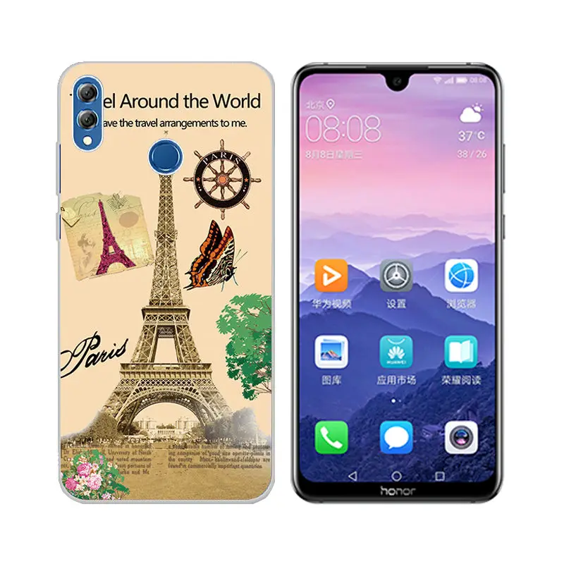 Arvin Soft TPU Case for Huawei Honor 8X Clear Silicone for Huawei Honor 5X 6X V8 8 4X 4A 5C Fundas for Honor 8X Max Protector  (5)