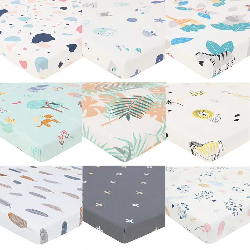 Comfortable Baby Mattress Cover Baby Fitted Sheet Print For Crib Customized Baby Crib Fitted Sheet Soft Baby Bed Sheet 130*70 Comfortable Baby Mattress Cover Baby Fitted Sheet Print For Crib Customized Baby Crib Fitted Sheet Soft Baby Bed Sheet 130*70
