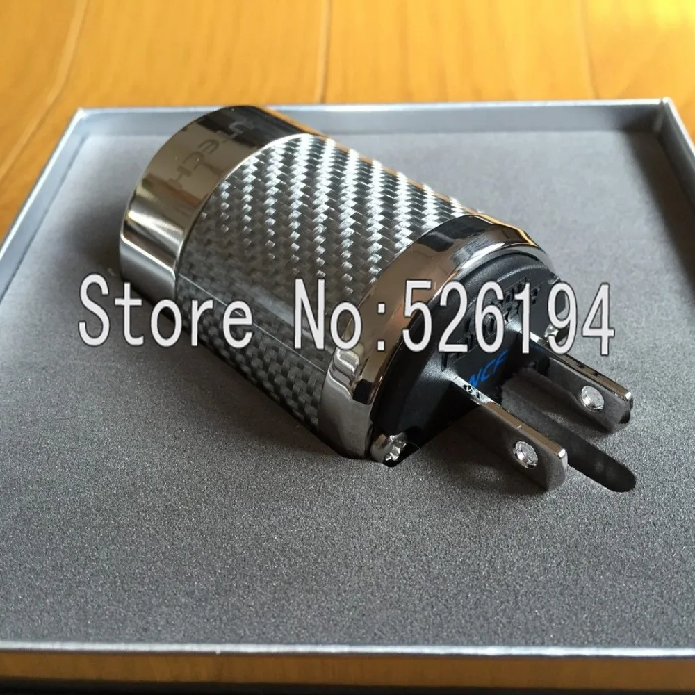 

Free shipping one pair FI-50M NCF (R) High-End Grade Power Plug Rhodium plating specification