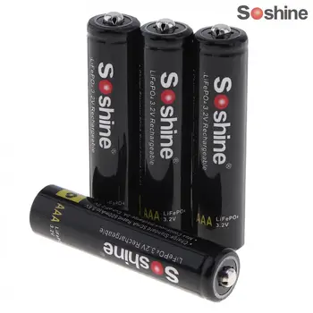 

4pcs/lot 10440 280mAh 3.2V LiFePO4 Rechargeable AAA Battery + Portable Battery Box with 2pcs Battery Connectors for LED Flas
