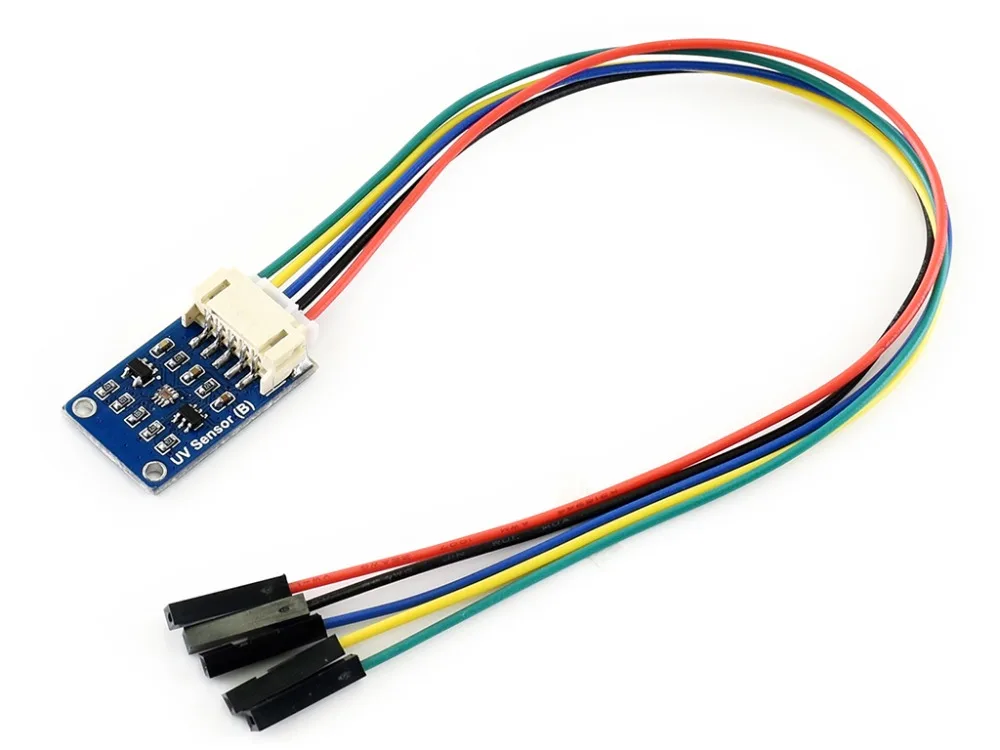 Waveshare Ультрафиолетовый датчик I2C интерфейс УФ индекс значение выход поддерживает