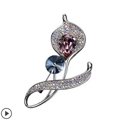 

European and American brooch, maid, flower, pin, new Brooch accessories Temperament brooch