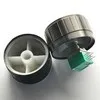 black aluminum potentiometer knob 30x176x