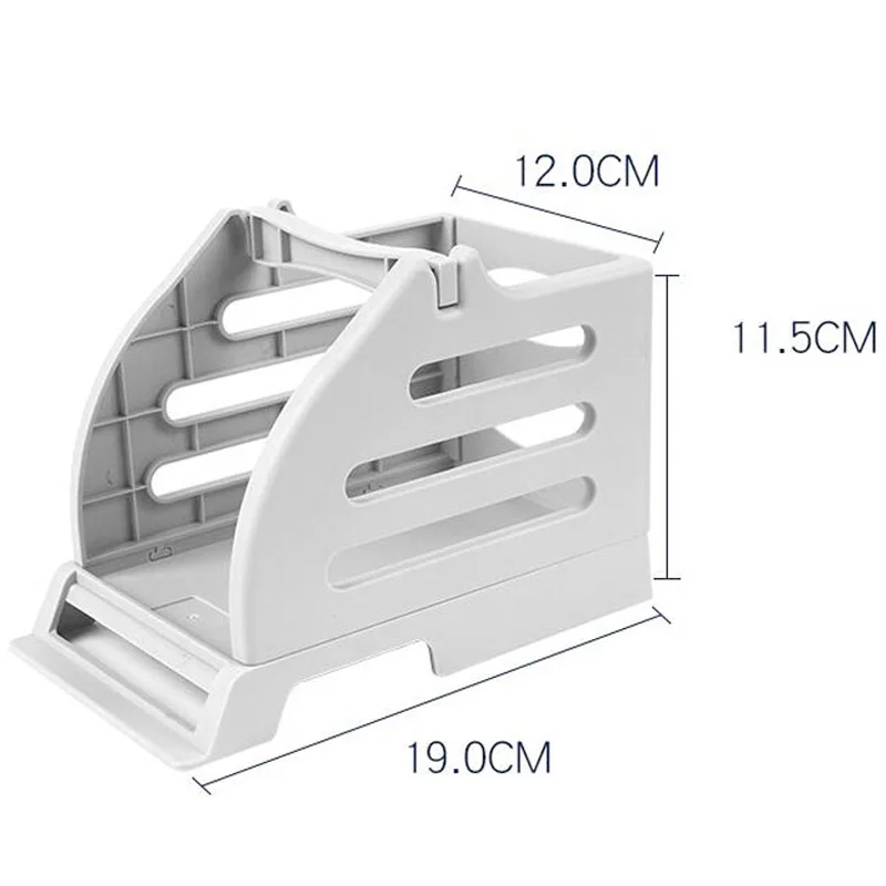 Держатель принтера этикеток подающий лоток складной держатель подающий лоток этикетка рулон бумаги внешний с держателем подачи