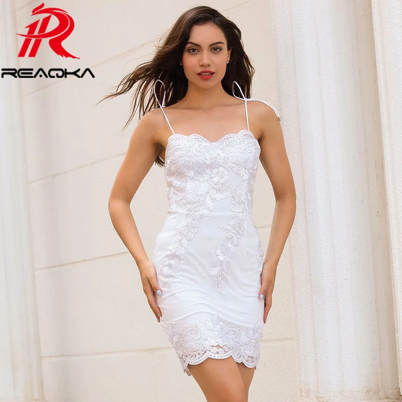 2018 Summer Vintage Embroidery Black Lace Sequin Dress Women Sleeveless Backless Bandage Sundress Mini Sexy Evening